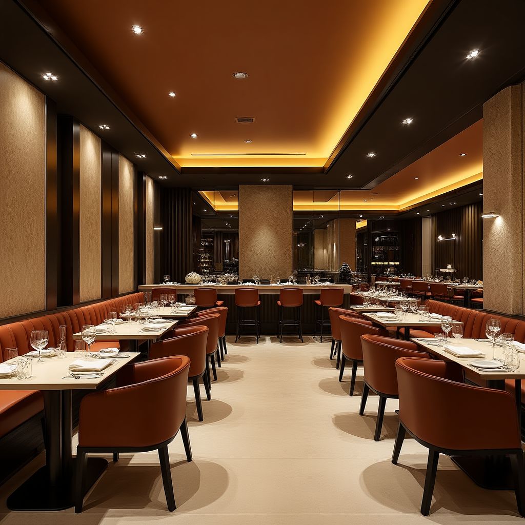 Diseño de restaurante contemporáneo