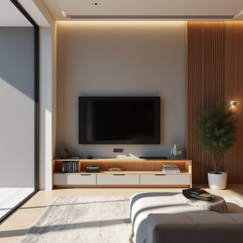 Tecnología integrada en diseño de interiores